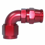 custom anodising red-90-deg-teflon-hose-end